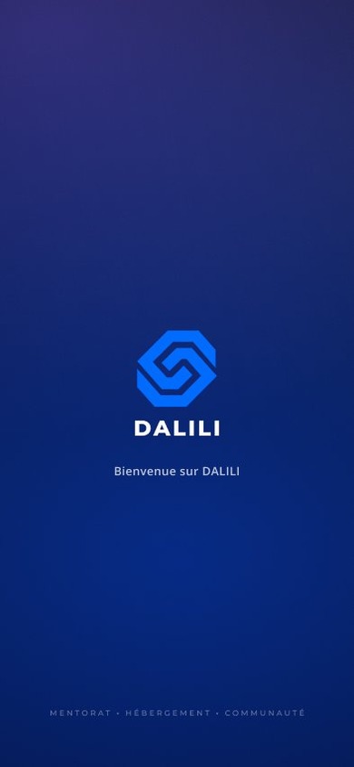 Dalili — écran de lancement